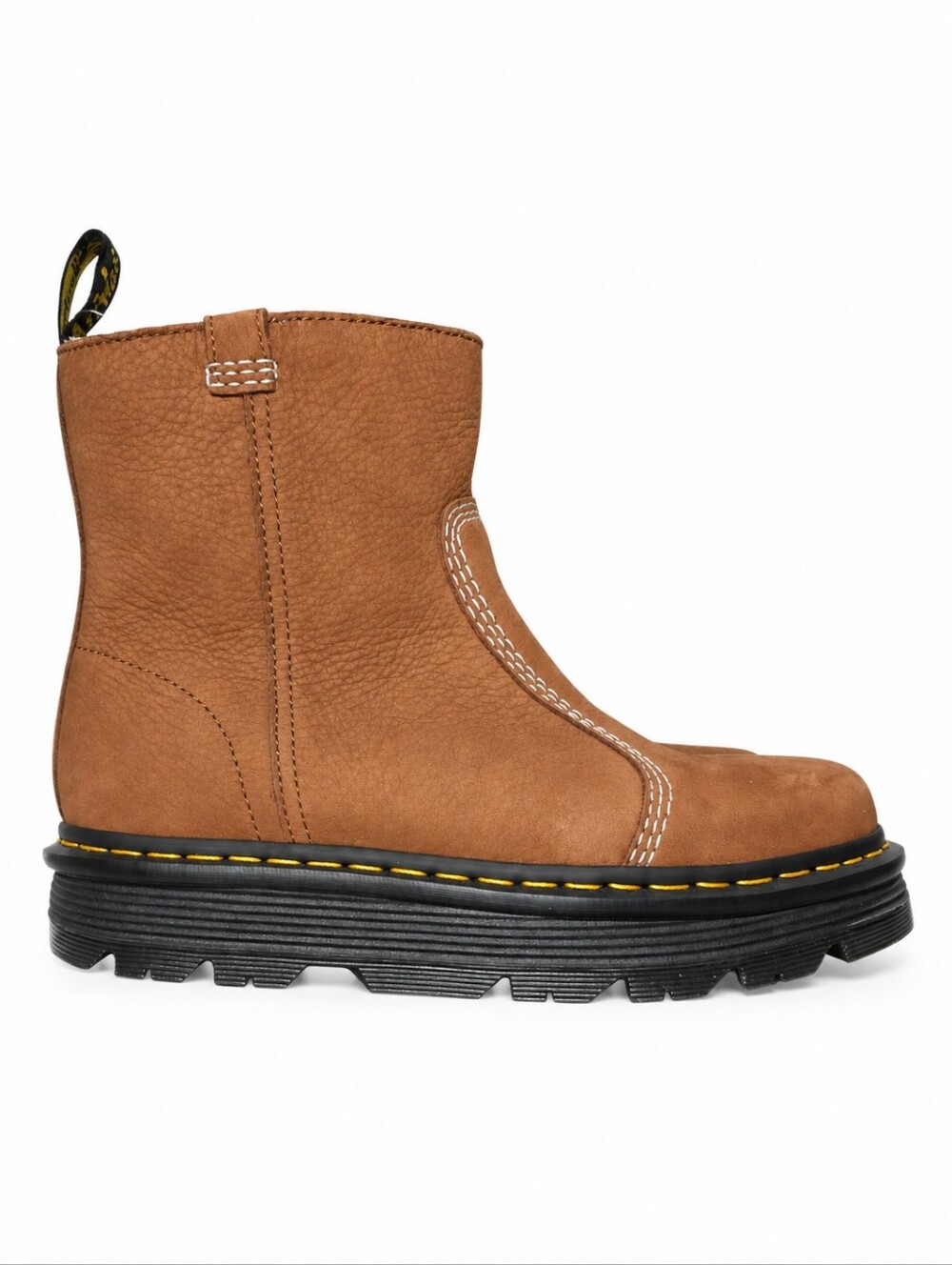 Dr. Martens Zebzag Rigger Boots Desert Brown Women's Size 10 NEW